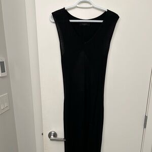 All saints ero maxi dress size small.  Half cotton and rayon.